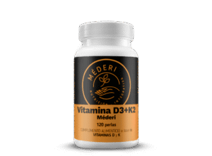 Vitamina D3+K2 - 120 perlas